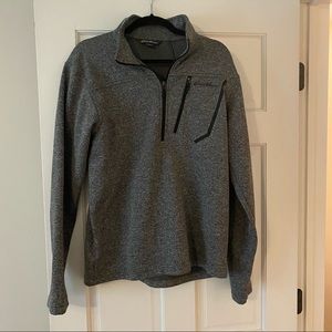Men’s Eddie Bauer Grey Pullover Size M